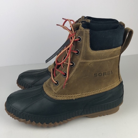 Sorel Cheyanne Lace Full Grain Men’s Rain / Snow Rubber Duck Boots - Picture 5 of 13